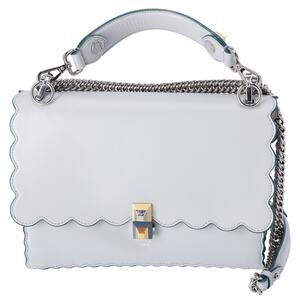 ショルダーバッグ・ポシェット Fendi Textured Leather Midi Bag With Gold-Tone Chain Strap Fendi | Bags | Fendi Textured Leather Midi Bag With Goldtone